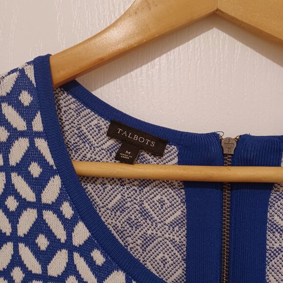 Talbots Geometric Dress - Picture 5 of 10